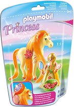 Playmobil Princess Princesse Mimosa avec cheval à coiffer