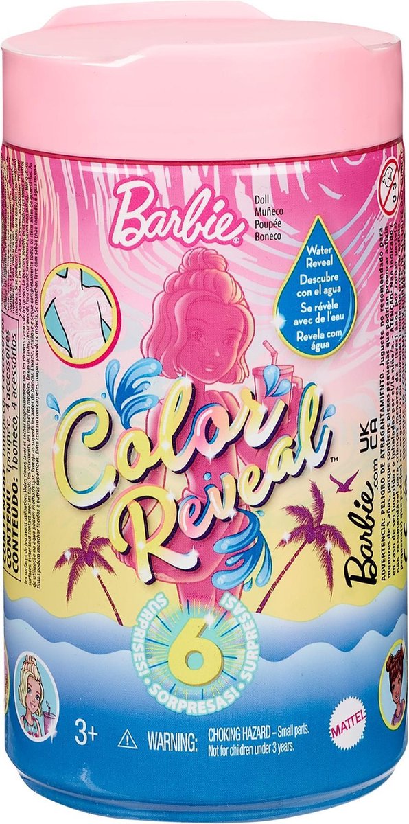 Barbie Chelsea Color Reveal - Wave 3 - Sand and Sun Series