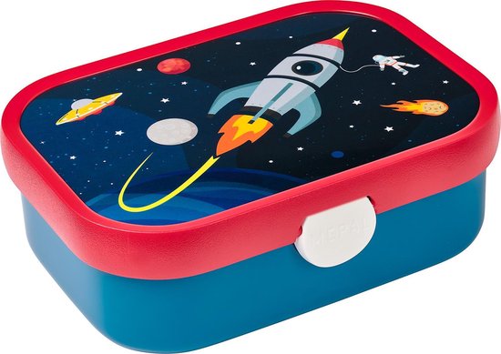 Mepal – Lunch set campus (pu + lb) – gourde pop-up et lunch box pour enfant – space – bento box – étanche