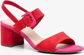 Nova dames hak sandalen - Rood - Maat 41 - Extra comfort - Memory Foam