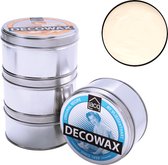 Lacq Decowax Boenwas – Chalky White - Hoogwaardige Meubelwas - Natuurlijke ingrediënten - Bescherming & Verzorging - Houtoppervlakken - Antiek & Meubels - 370 ml