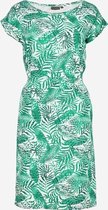TwoDay dames jurk met print - Groen - Maat XXL