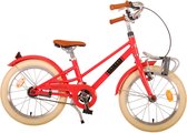 Vélo pour enfants Volare Melody - Filles - 16 pouces - Rouge Pastel - Prime Collection