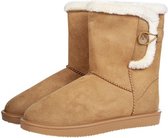 HKM Allweatherlaars Davos Button Fur camel maat 43