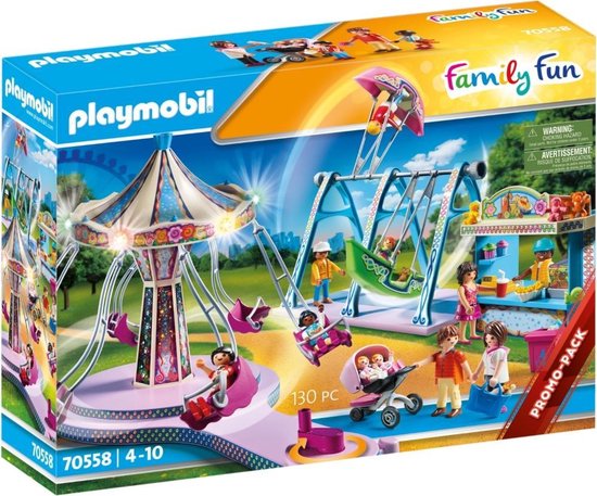 PLAYMOBIL Family Fun Parc d'attractions - 70558