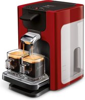 -Philips Senseo Quadrante HD7865/80 - Koffiepadapparaat - Rood-aanbieding