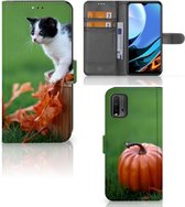 Flip Case Xiaomi Redmi 9T | Poco M3 Hoesje Kitten