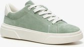 Blue Box dames sneakers met plateauzool - Groen - Maat 40