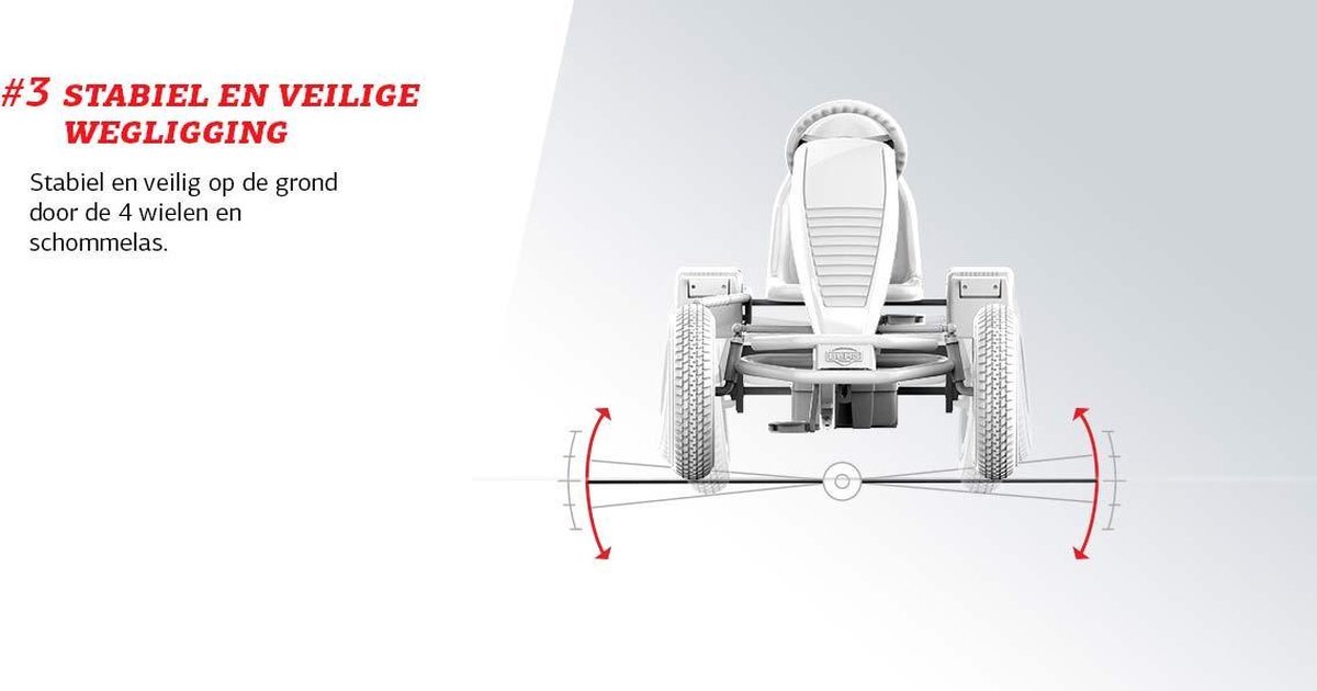 BERG XL frame Race GTS BFR-3 Skelter - Met handrem - Verstelbare Stoel - Drie versnellingen - Vanaf 5 jaar — afbeelding 6