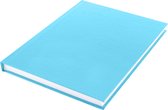 Kangaro schrift - A5 - lijn - 160 pagina's - 80 grams - harde kaft - pastel blauw - K-5387