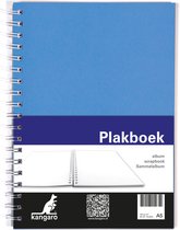Plakboek Kangaro A5+ 120grs - 40 vel voorkant blauw 25x18cm