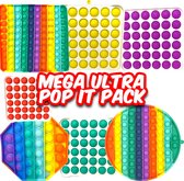 Ultrasativa® - Mega Pop It XXL Pakket - Regenboog - Fidget Toys