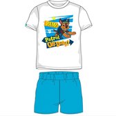 Paw Patrol pyjama - wit - blauw - Maat 104 / 4 jaar