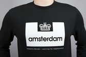 Weekend Offender - Sweater - City series - Amsterdam- Zwart - Maat L