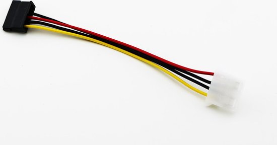 X5 Molex Cable 8 Pin Female To 2X 4Pin Male Cable PCI
