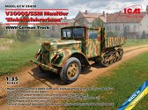 1:35 ICM 35410 WWII German Truck V3000S/SSM Maultier - Einheitsfahrerhaus Plastic Modelbouwpakket