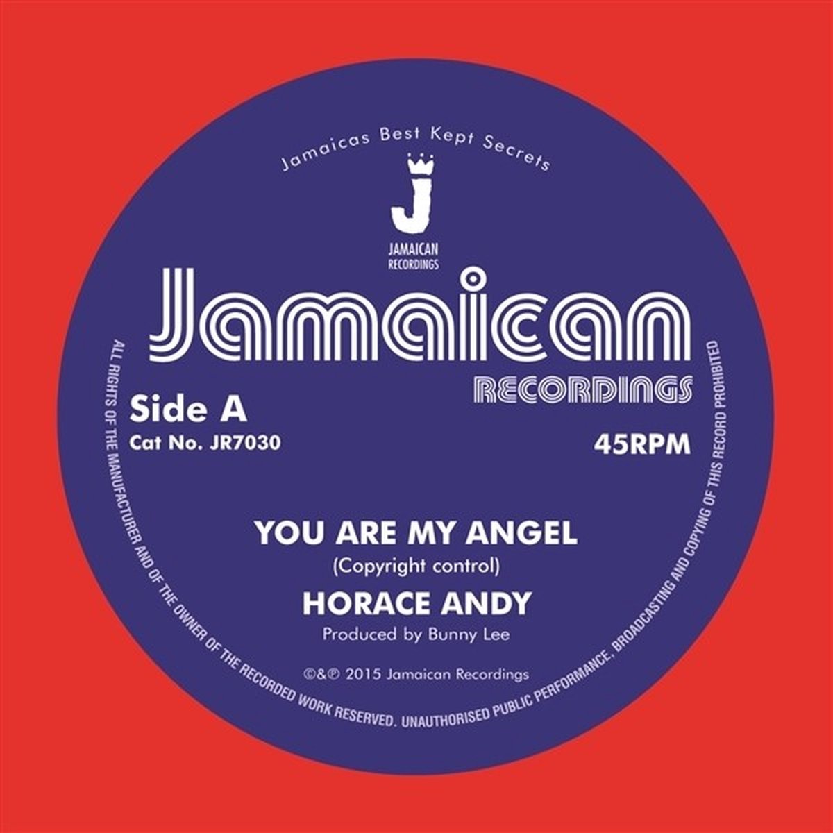 Horace Andy - You Are My Angel / Version (7" Single)