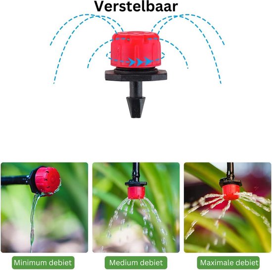 TRJZWA Zonne-Irrigatie Systeem Voor Tuin Balkon Automatische... Afbeeldingen Zonne-Irrigatiesysteem Set – Automatische Bewatering Op... TRJZWA op zonne-energie werkend irrigatiesysteem Automatische