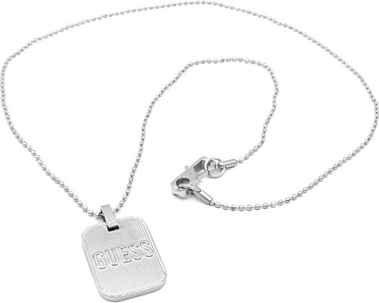 Guess Heren-Ketting Roestvrijstaal One Size Zilver 32021254