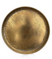 Highfield decoratieve schaal - diameter 47cm kleur goud