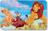 Disney sous-verres/sets de table Le Roi Lion - 2 pièces - plastique 43*28cm