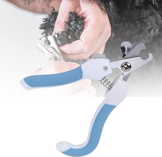 Huisdier Nagelknipper Hond & Kat Huisdieren Nagelknipper en Trimmers Veiligheidsbeschermer Om Te Voorkomen Dat Het Snijden Van Huisdier Professionele Trimhulpmiddelen Thuis (Blauw)