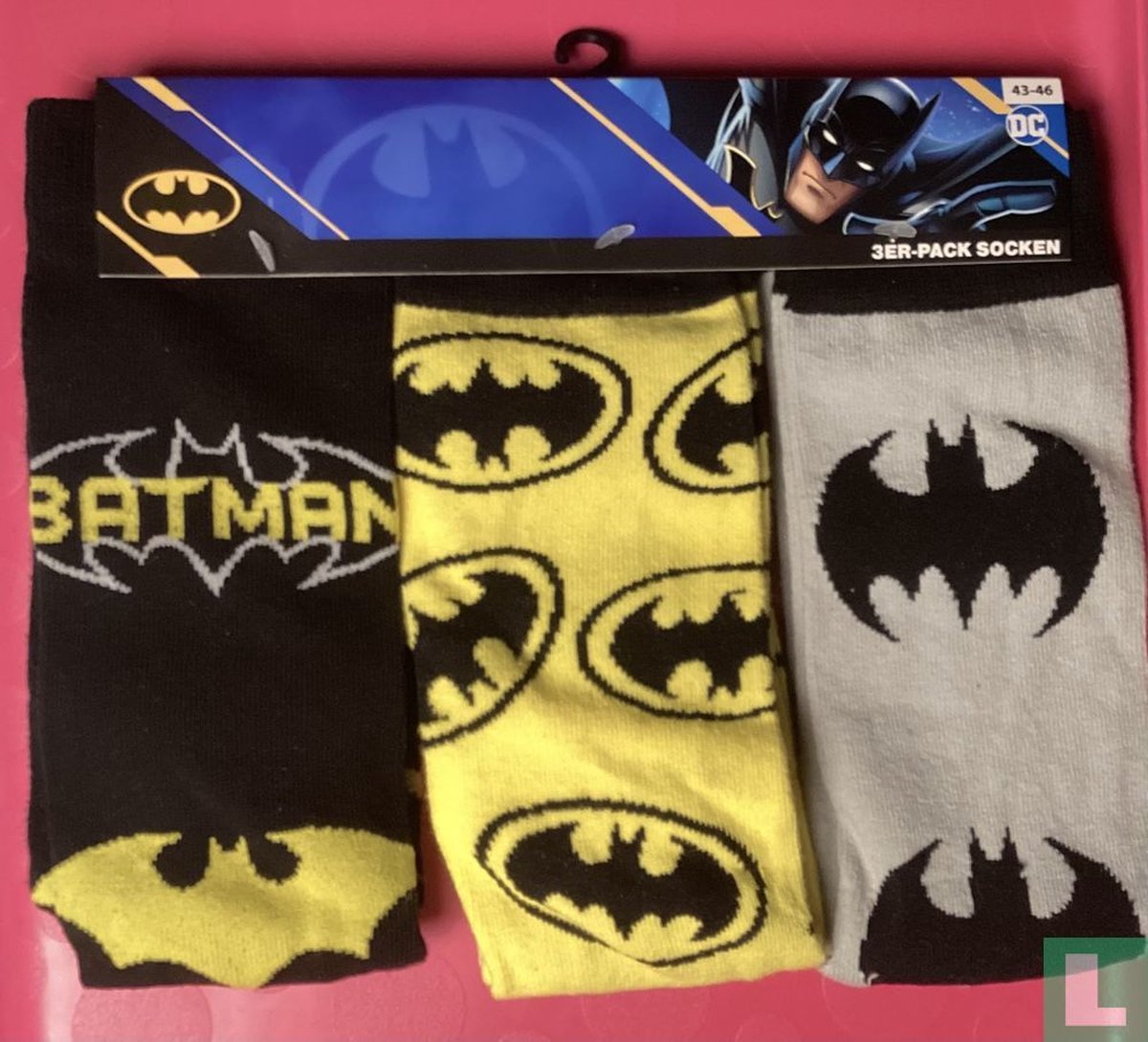 Batman Sokken - 39-42 - DC - 3 Paar - Happy Socks