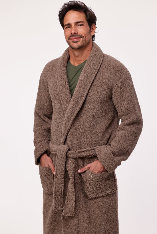 Robe de chambre homme Woody marron taille XXL bol