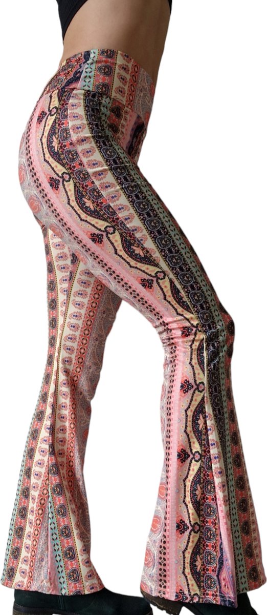 WILBERS & WILBERS 4200 - Dames glitterbroek met wijde pijpen