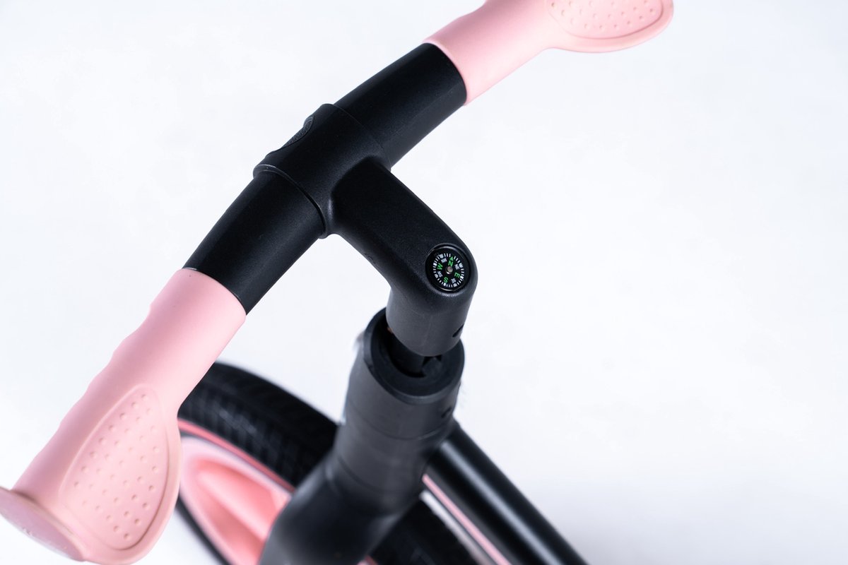 Først Loopfiets 2 Jaar - Balance Bike - Loop Fiets - Speelgoed Vanaf 2 Jaar - Jongens & Meisjes - Opvouwbaar - Roze — afbeelding 6