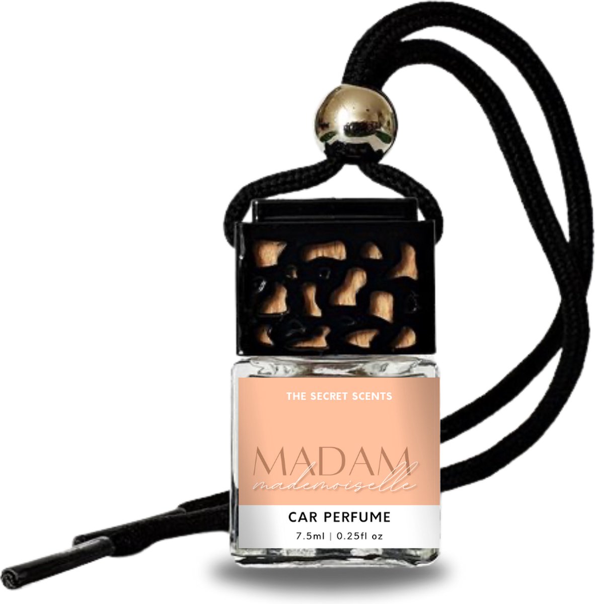 Goedkoopste The Secret Scents - Autoparfum / Autogeurtje Mademoiselle Geïnspireerd | Cadeau | Geuren voor in huis | Handgemaakt
