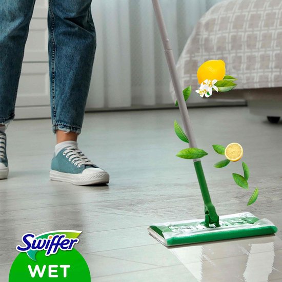 Swiffer Wet Floor Wipes - Nettoyant pour sols - Lingettes humides