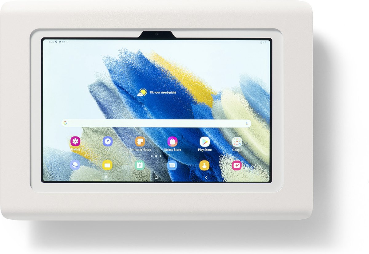 Tabdoq tablet wandhouder voor Samsung Galaxy TAB A9+ (2023) 11-inch, wit