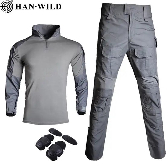 Hanwild W/Grey G3 combat kleding Maat XL