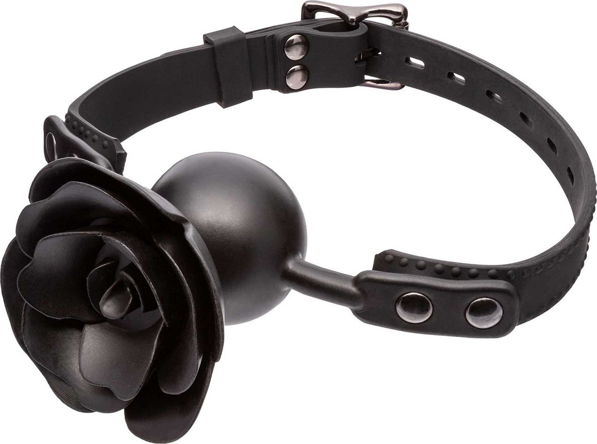 CalExotics Forbidden Ball Gag met Verwijderbare Roos