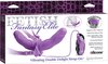 Pipedream Fetish Fantasy Elite voorbind vibrator Vibrating Double Delight Strap-On paars - 10 inch