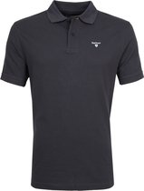 Barbour - Basic Polo Antraciet - Modern-fit - Heren Poloshirt Maat M