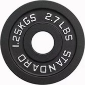 Standard Barbell Gewichtsschijf 1.25KG - Halterschijven 50mm - Gewichtsplaat - Weight Plate - Halterschijf