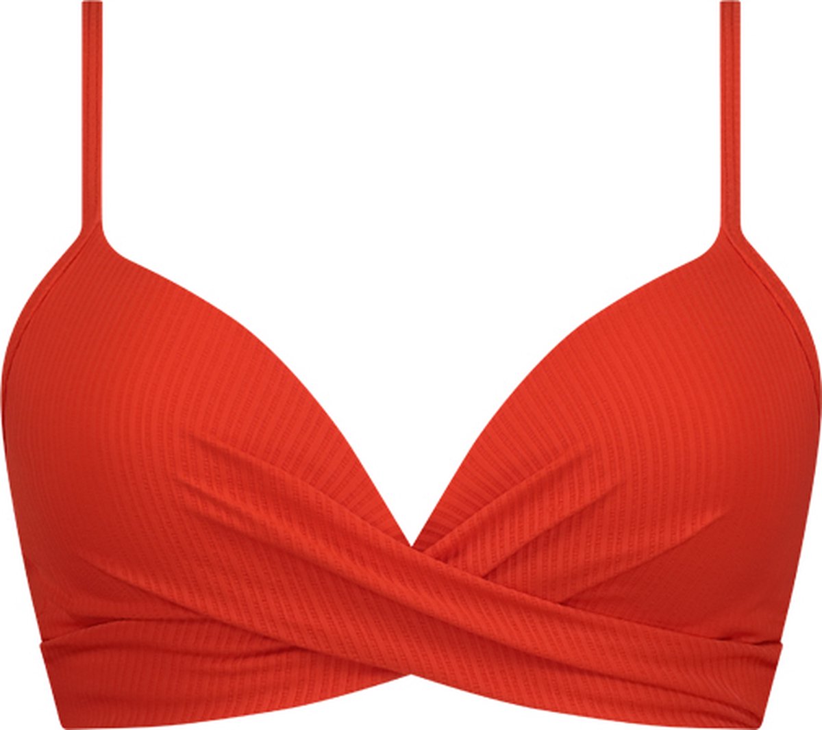 Beachlife Fiery Red twist bikinitop Rood