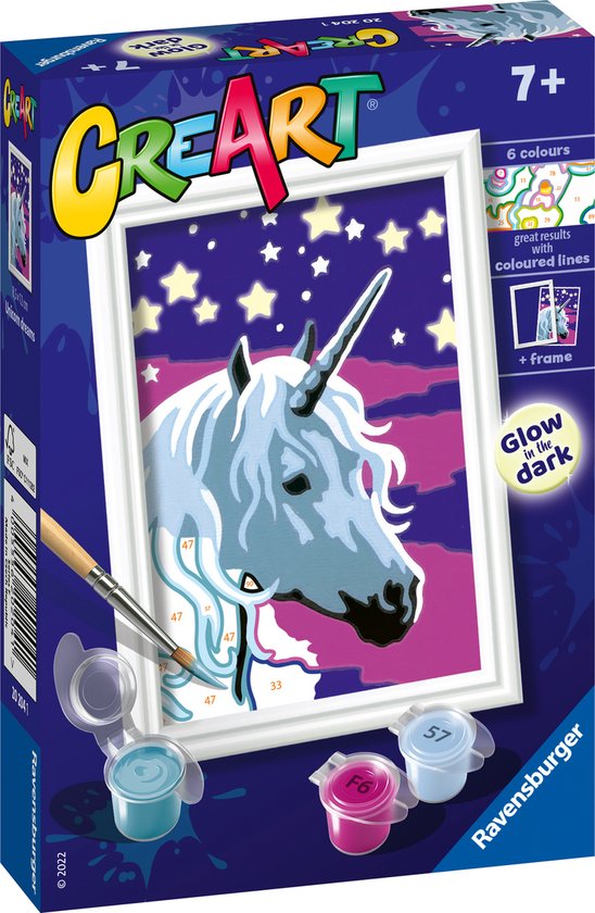 Ravensburger CreArt Unicorn dreams - Schilderen op nummer