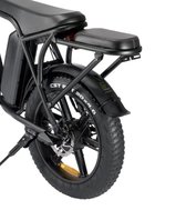 Extra Stepgo zadel - Achterzitje - Ouxi v8 - Elektrische fiets - Fat bike - achterzadel - extra zitje - verlengstuk zadel - seat for ouxi v8 - rearseat - Stepgo