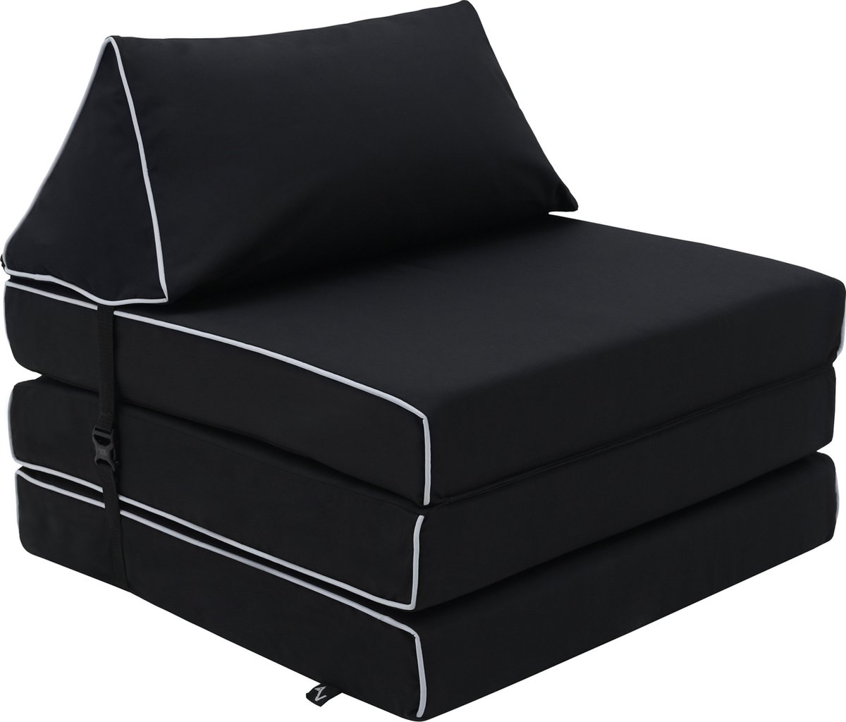 Opvouwbare Matras - Vouwmatras - Volwassenen Opvouwbare Matras - Gaming Matras - Logeermatras Opvouwbaar - Zetelbed - Opvouwbaar 1 Persoons