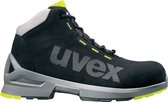 Uvex 1 Stiefel S2 85458 Noir, Jaune (85458)-49 (Blanc 11)