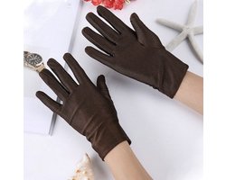 Beschermende Handschoenen Koffie - Handschoenen - Eczeemhandschoen - Coffee Gloves - Jewelry Handschoen - Werk Handschoen - Beauty salon handschoenen - Veiligheid Handschoen Lichtgewicht Unisex Zacht MAAT L ----- HiCHiCO®