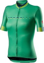 Castelli Maillot de cyclisme à manches courtes Femme Vert - GRADIENT JERSEY JADE GREEN - S