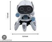 Dansende Robot - Kinderspeelgoed - Muziek/Dansen/Ledverlichting