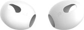 Wit oor caps geschikt voor Apple Airpods 3 - Cover Tips - Skin cover - Silicone Ear Caps - Anti-slip hoesje - Oortips