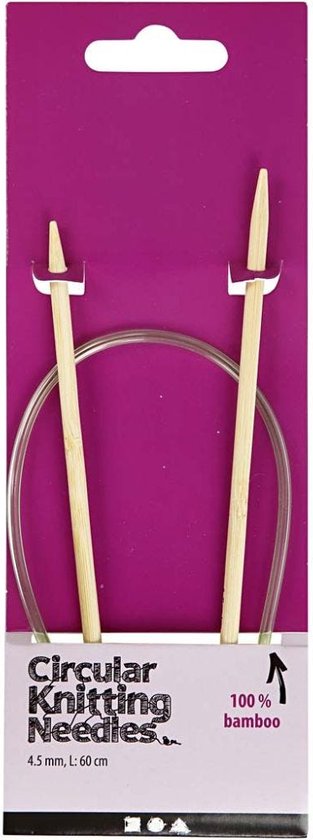 Addi rondbreinaald Bamboo 4.00 mm - 120 cm