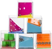 Mini puzzelbox 12 Stuks Geduldspel - Hersenkrakerset van 12 Stuks - Verschillende spelniveaus - Ideale binnenactiviteit voor kinderen - Speelgoed voor volwassenen - Speelgoed voor Kinderen - Speelgoed voor tieners - Anti Stress - Stress Verminderen
