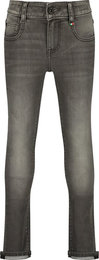 Vingino Jeans Anzio Jongens Jeans - Dark Grey Vintage - Maat 176